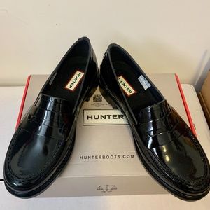 HUNTER Women's Original Gloss Penny Loafers